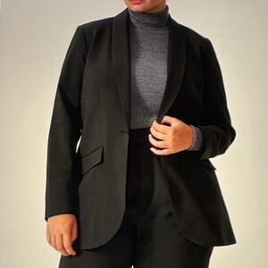 Universal Standard Rio Black Blazer 14/16
